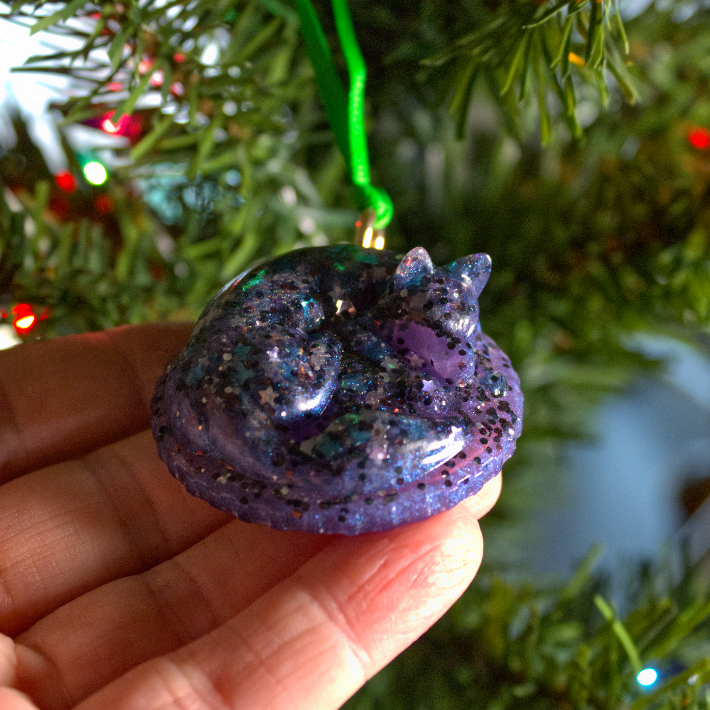 Fox Holiday Tree Ornament