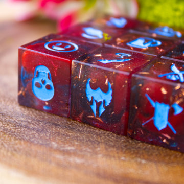 Storyteller Dice Set - Raging Torrent